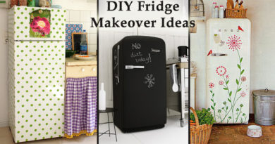 DIY Fridge Makeover Ideas