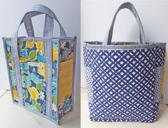 DIY Quilted Reversible Tote bag