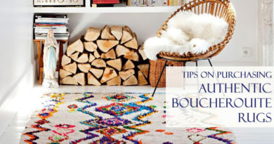 Tips on Purchasing Authentic Boucherouite Rugs