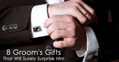8 Groom's Gifts That Will Surely Surprise Him