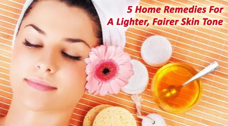 5 Home Remedies For A Lighter, Fairer Skin Tone