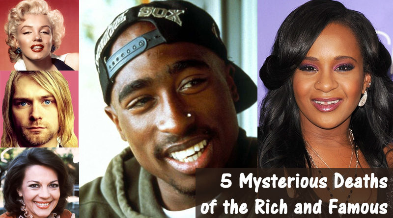 5 Mysterious Deaths of the Rich and Famous