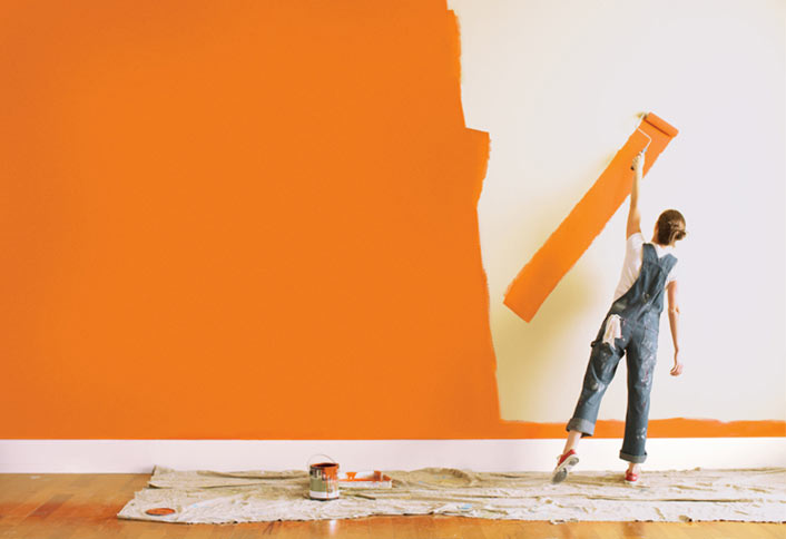 Re-Painting - 5 Home Improvements & Upgrades For the Winter
