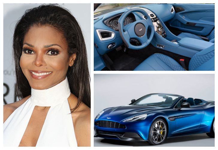 Janet Jackson (Aston Martin Vanquish - $235,000)