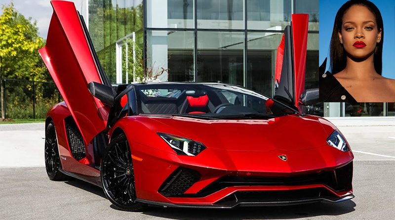 Rihanna (Lamborghini Aventador - $750,000)