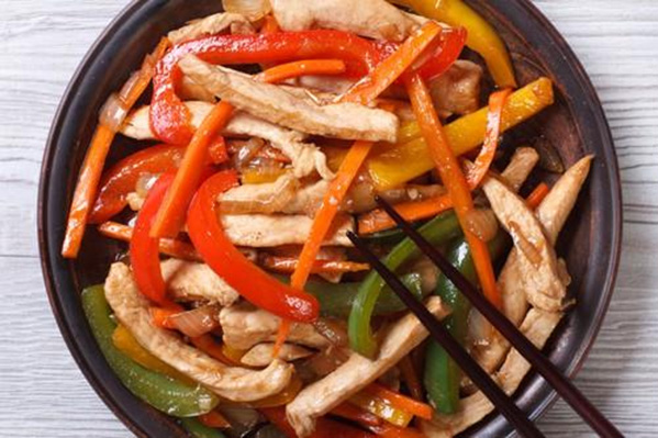 chicken with vegetables