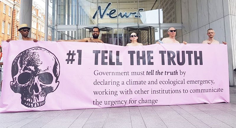 Extinction Rebellion protests in the UK