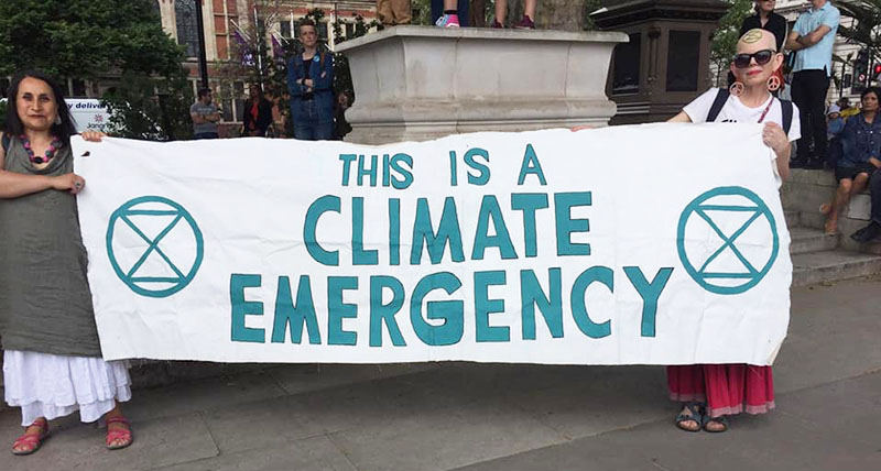 Extinction Rebellion protests in the UK