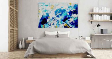 large art for bedroom