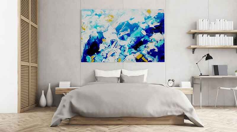 large art for bedroom