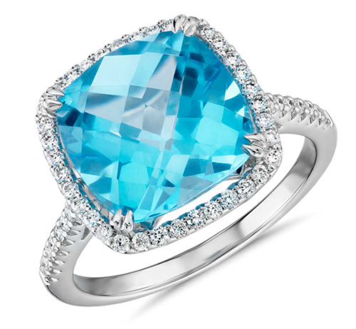 Topaz Engagement Rings