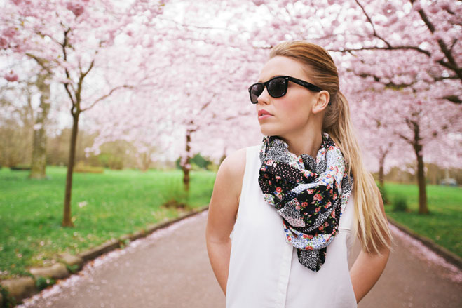 spring fashion scarves