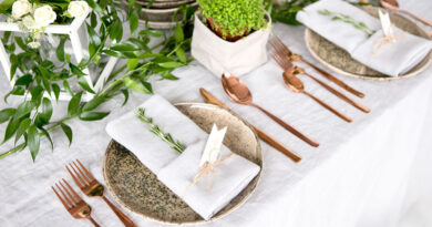 wedding table decor