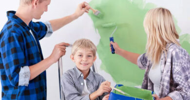 Carrying out family-friendly DIY