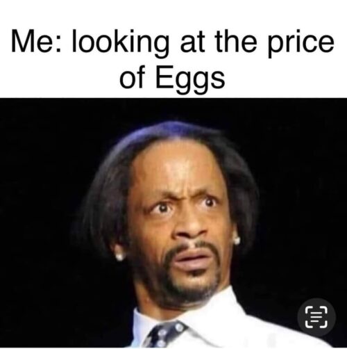 Egg Price Meme