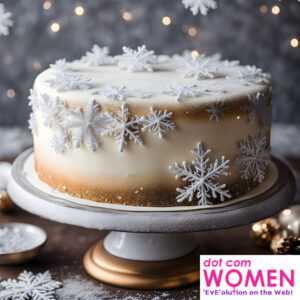 Winter Wonderland Cake - Christmas Desserts
