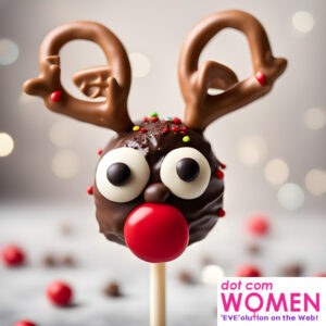 Reindeer Brownie Pops