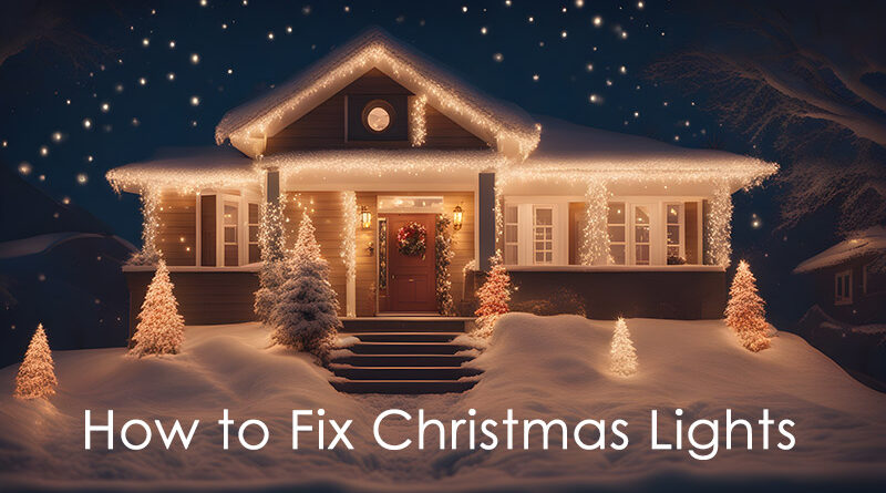 How to Fix Christmas Lights
