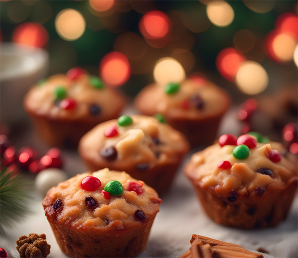 Mini Fruitcake Bites
