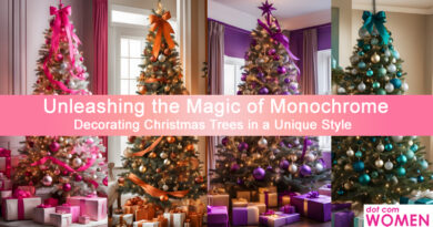 Unleashing the Magic of Monochrome: Decorating Christmas Trees in a Unique Style