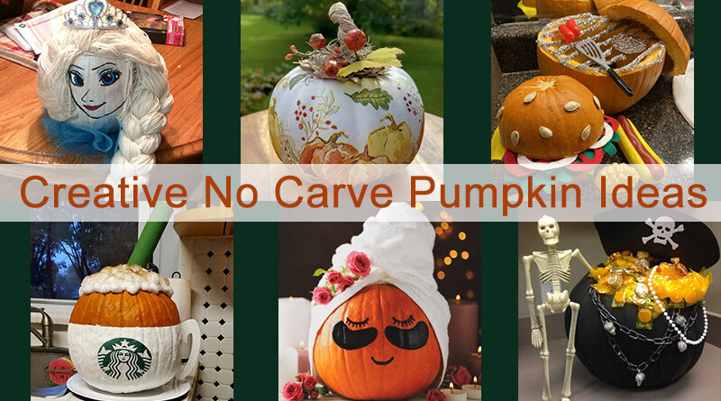 Creative No-Carve Pumpkin Decorating Ideas for Halloween