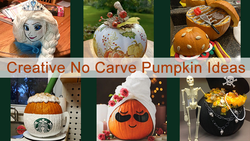 Creative No-Carve Pumpkin Decorating Ideas for Halloween