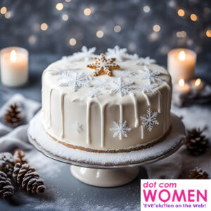 Winter Wonderland Cake - Christmas Desserts