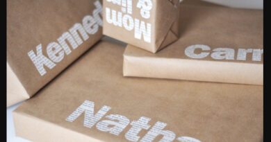 Artisan | Typographic Newsprint DIY Handmade Gift Wrap