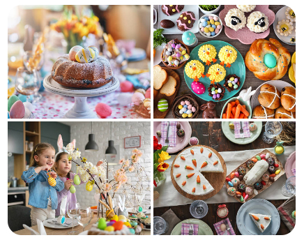 Easter Sweet Treats Display