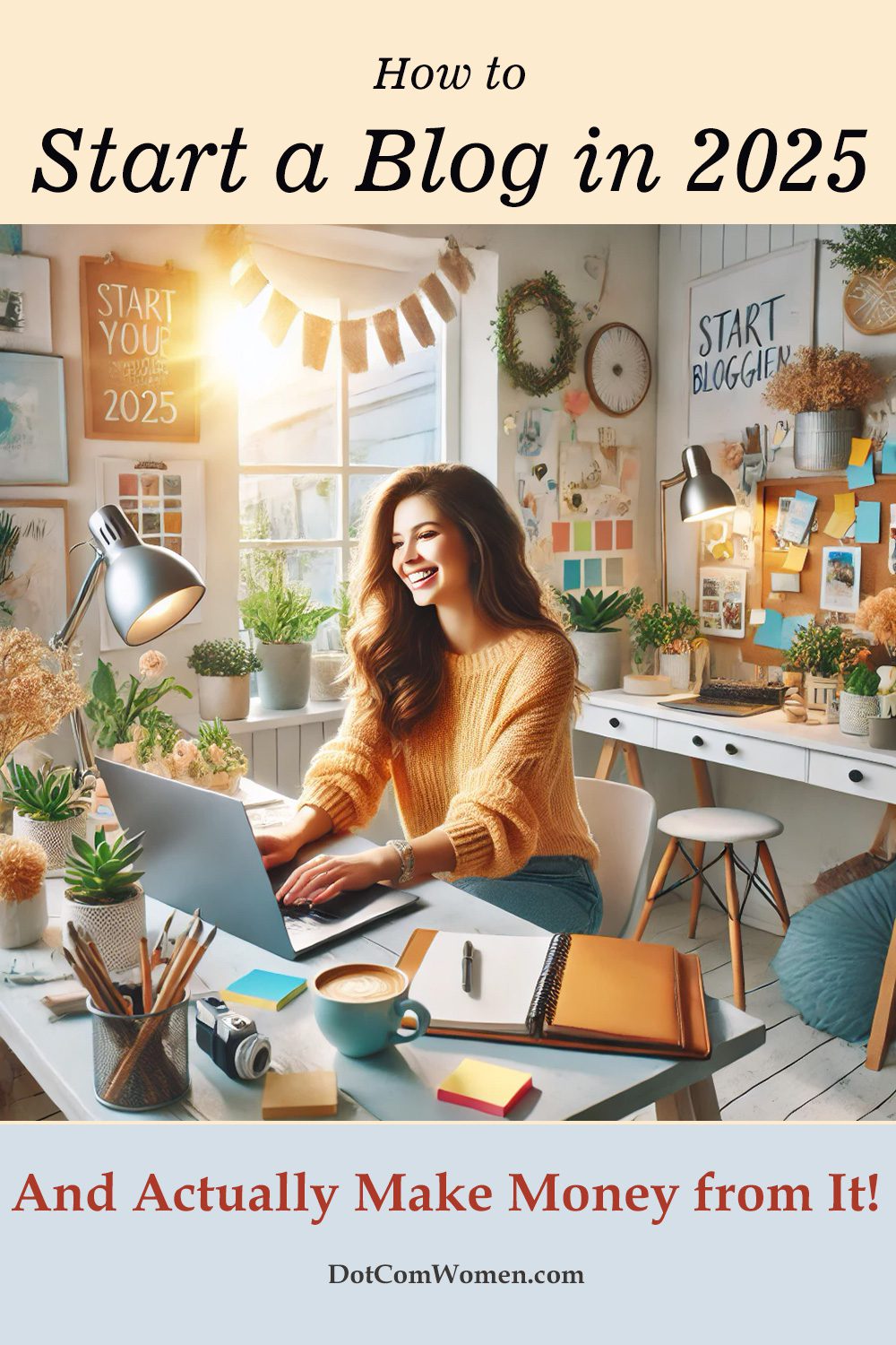 How to Start a Blog in 2025 (And Actually Make Money from It!)