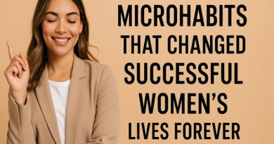 Microhabits That Changed Successful Women's Lives Forever