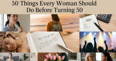 50 Things Every Woman Should Do Before Turning 50