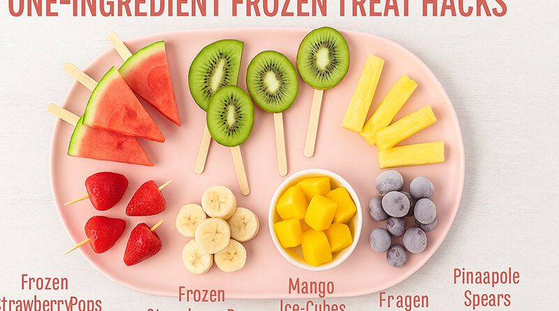 7 One‑Ingredient Frozen Treat Hacks You’ll Wish You Knew Sooner!