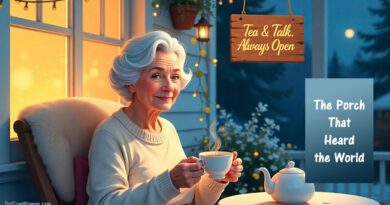 The Porch That Heard the World – The Story of Beth’s “Tea & Talk” Haven