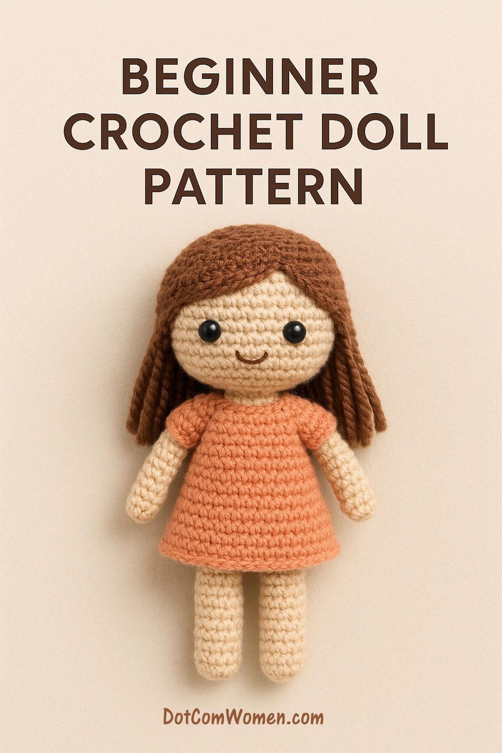 Beginner Crochet Amigurumi Doll Pattern (Step-by-Step Guide)