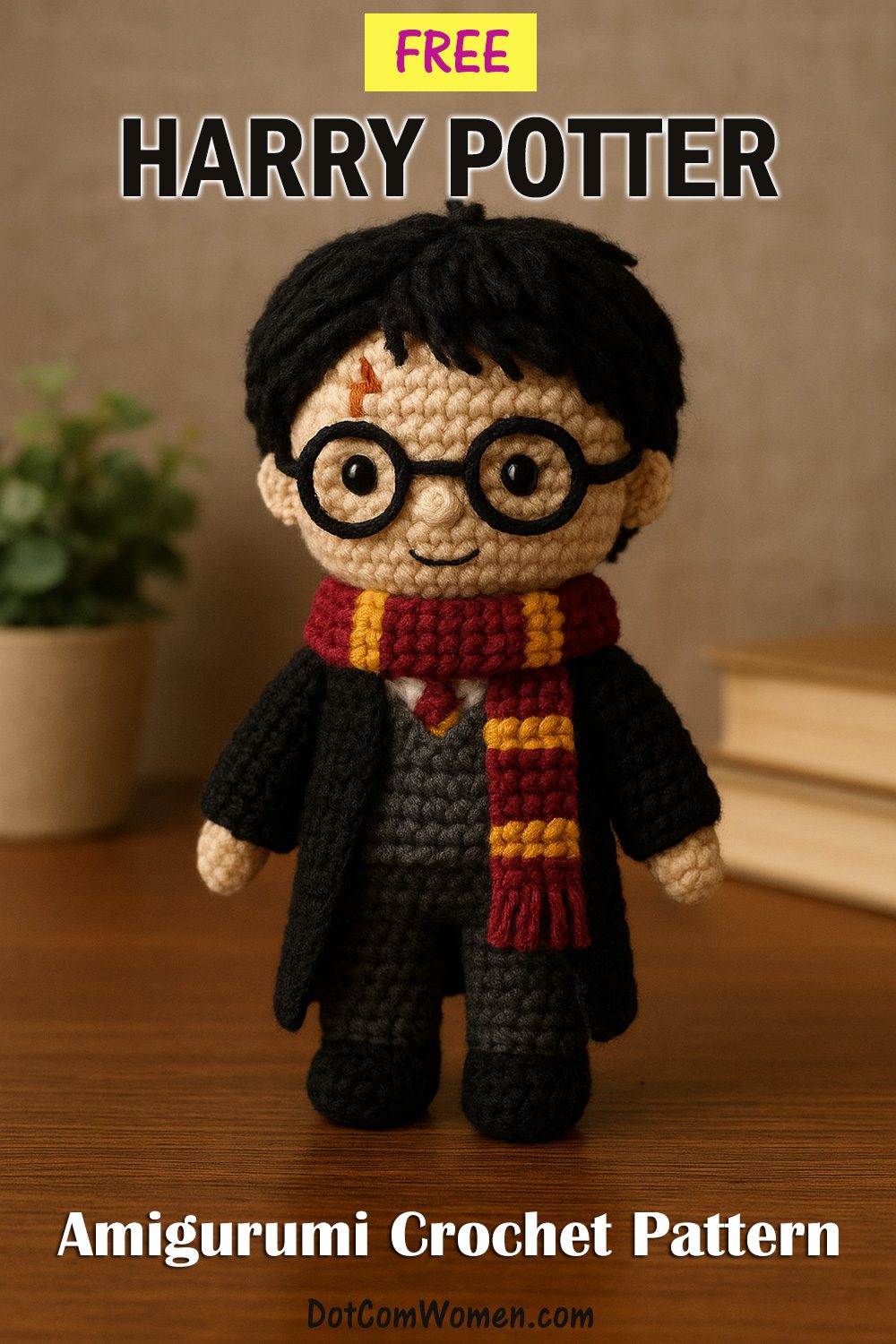 Free Harry Potter Amigurumi Crochet Pattern