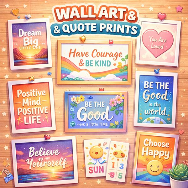 Wall art & quote prints ideas for Etsy shop