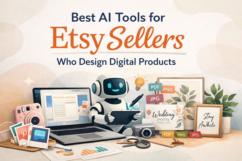 Best AI Tools for Etsy Sellers Who Design Digital Products (2026 Guide)